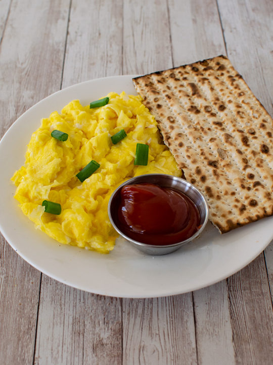 Scrambled Eggs without Milk - The Taste of Kosher